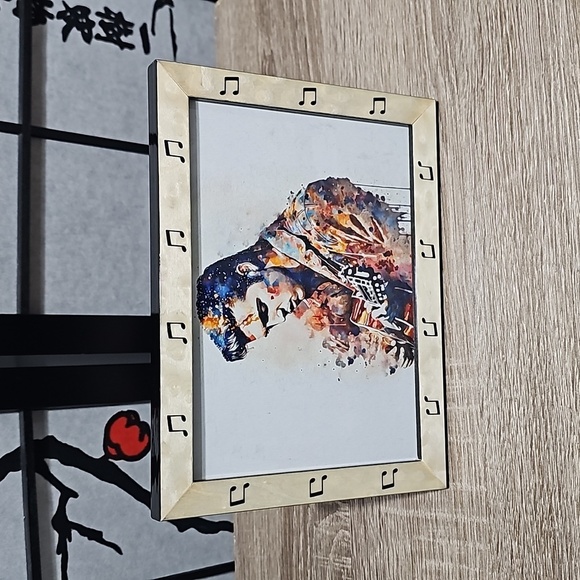 Elvis Presley Watercolor Oil Painting Framed Art Prints - Picture 1 of 6